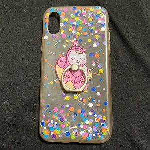 Confetti Unicorn IPhone X Case